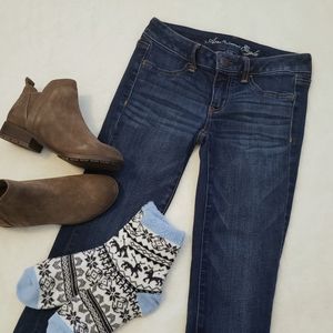 American Eagle stretch denim jeggings